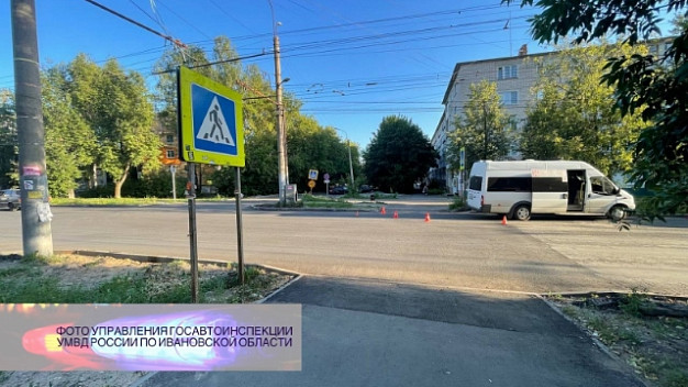 В Иванове водитель автобуса не уступил дорогу женщине-пешеходу